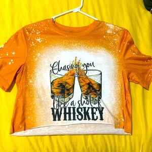 Morgan wallen cropped tee
